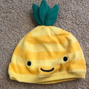 Gymboree 0 3 6 12 18 Pineapple Romper Socks Hat Outfit Outlet Set NWT
